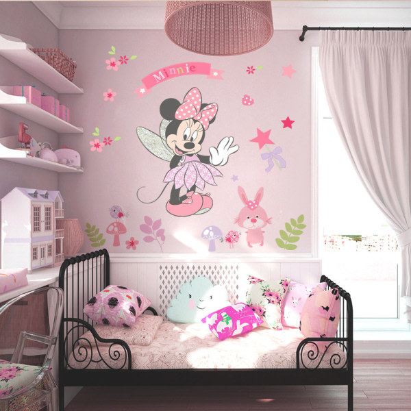 Musse Wall Stickers Minnie og Musse Wall Stickers Barn Mic