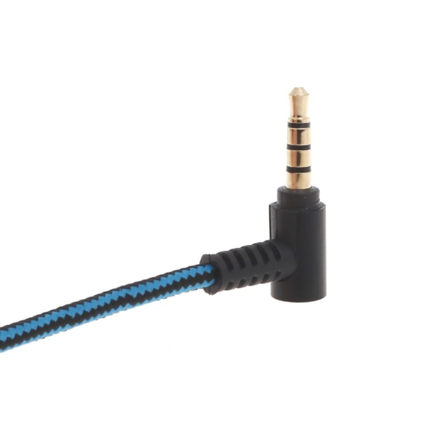 Nylon flettet kabelforlengelse for Arctis 3 5 7 Pro Headset flettet kabel