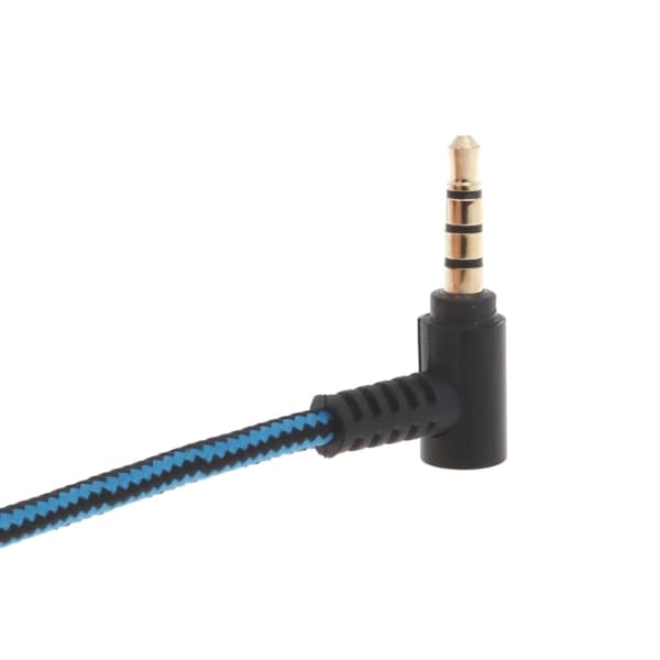 Nylonflätad kabel förlängningssladd för Arctis 3 5 7 Pro Headset flätad kabel