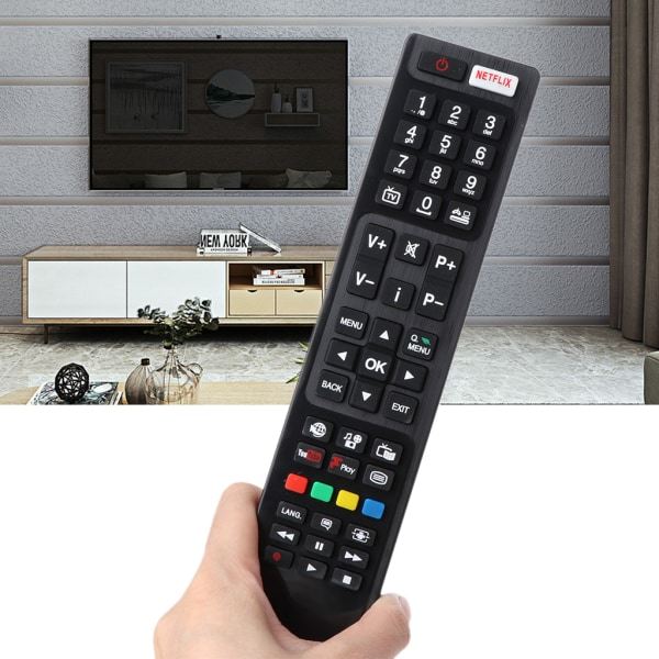 RC4848F Fjärrkontroll för Hitachi TV 48HB6T72U 55HK6T74U 49HK6T74U 43HB6T72U 32HB6J61U 48HK6T74U 55HB6T72U 48HD6T74
