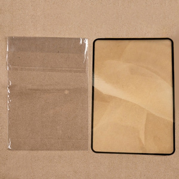 3X Premium Förstoringsglas Full Sida Förstoringsglas Fresnellinser Perfekt för Att Läsa Små Tryck och Låg Syn Seniorer