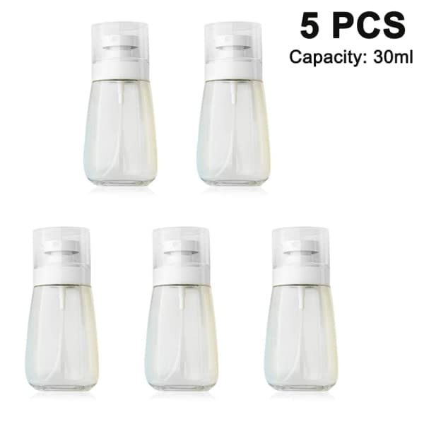 5 stk Fine Mist Sprayflasker for reise, 30ml
