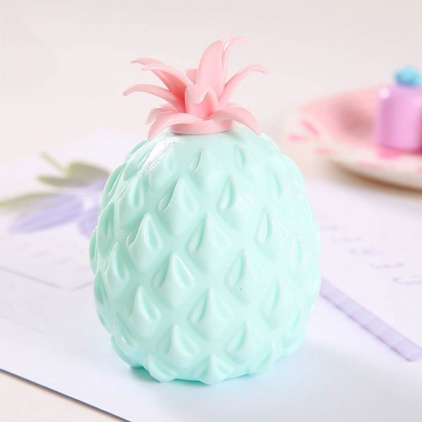 Sensoriske legetøj, ananas anti-stress bold, sensoriske legetøj, mini