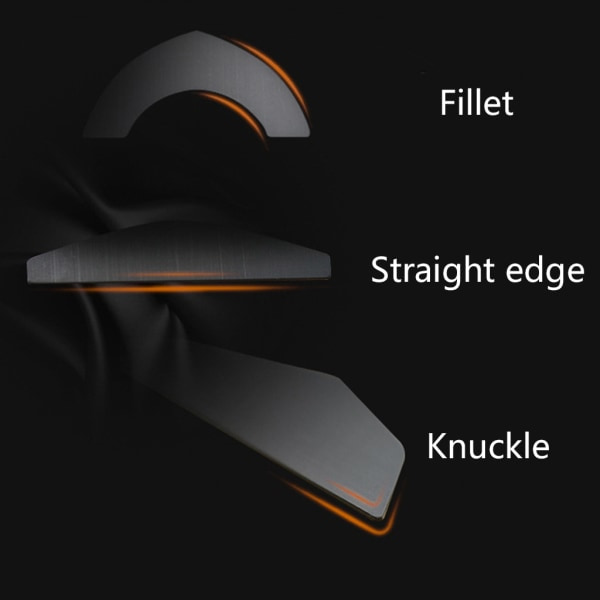 Anti-Slip Mus-Fødder til udskiftning af MX Vertical/MX Anywhere 3 - Slanke Mus-Skøjter - Holdbare - Sort