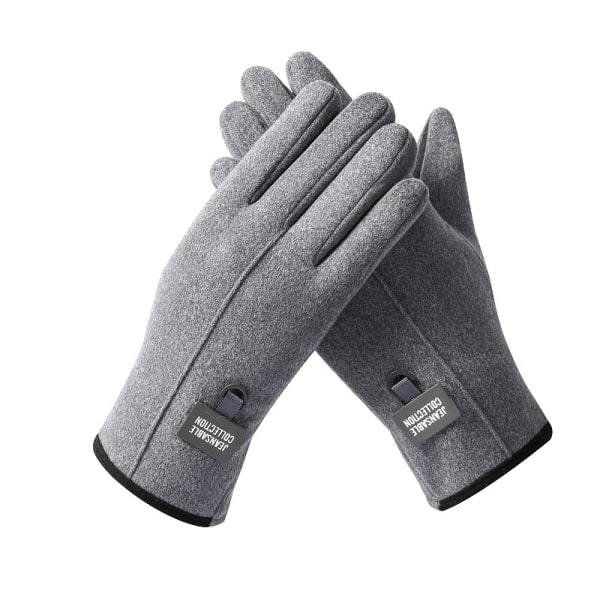 Touch Gloves Herr Vintercykling Skidhandskar Varma vindtäta A8