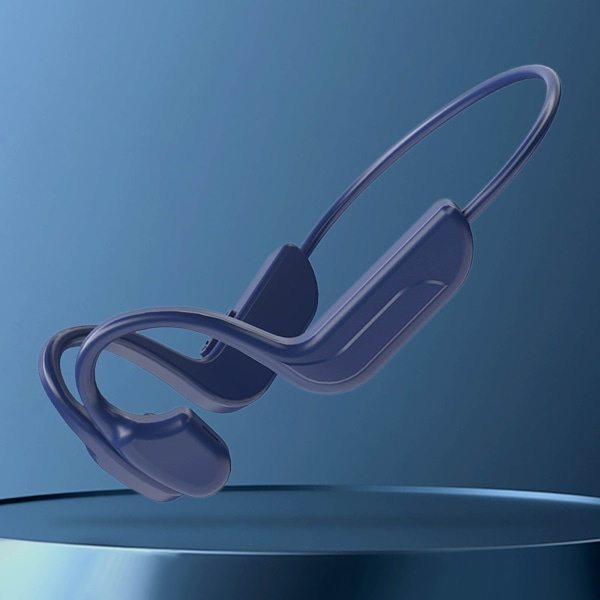 Bluetooth-kuulokkeet Benledning Langattomat kuulokkeet Urheilun ulkokäyttöön Stereo-kuulokkeet Kuulokemikrofoni Sininen Blå