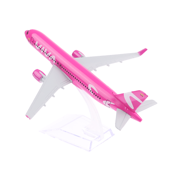 1:400 Metallflygplansmodell Viva Air Aircraft Modell Diecast Ai Röd one size Red one size