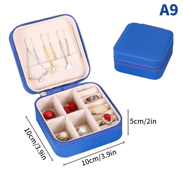 1. enkeltsjikts oppbevaringsboks for damer Resesmykker Classic A9 ONESIZE A9 ONESIZE