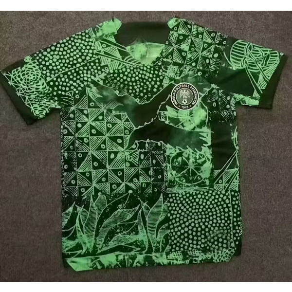 Jalkapallopaita 2024: Ranska, Italia, Englanti, Espanja, Brasilia, Nigeria Kotiasu 23 Nigeria Home S