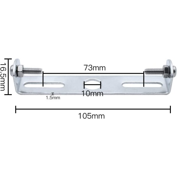 Taklampsfäste Pendlande armaturer, 100 mm [4 st]