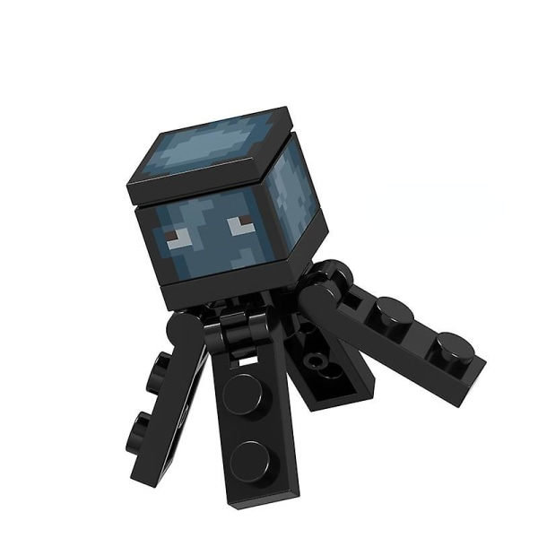 Minecraft-serie byggklossleksaker för barn