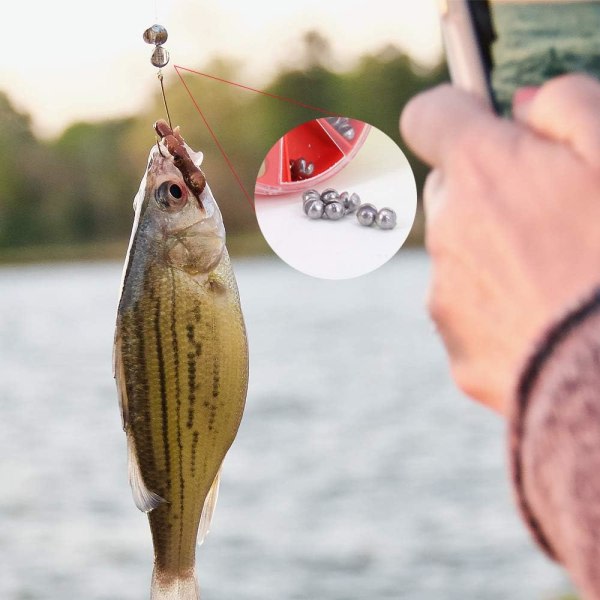 Fishing Dispenser Vikter - Idealisk för dead-bait Pike Float Fishing