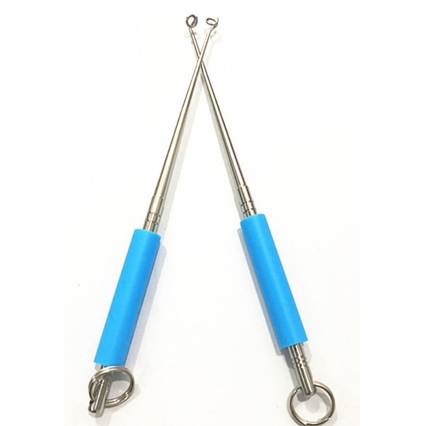 Avlägsningsanordning för fiskekrok - Kopplingsverktyg för fiskkrok (2 st, blå)