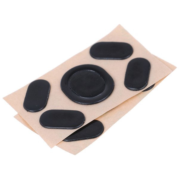 2 set nya musskridskor Musfötter för Logitech G102/G203/GPRO Svart One Size Black One Size