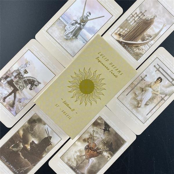 Labyrint tarotdæk - nyt brætspil i høj kvalitet til spådom, fest, kortspil, tarot for begyndere, tarotgave Tt216 Tt216