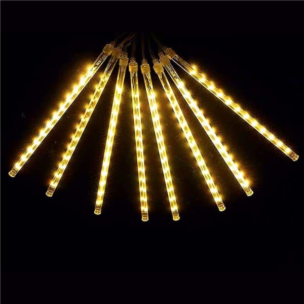 8 rør 192 LED'er Istap String Lights til juletræer Gratis Sh