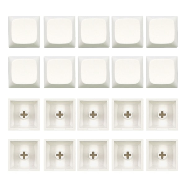 PBT Blank Keycap XDA Profil 1U Tangentknapp Ersättning för Mekanisk Keyboa Grön