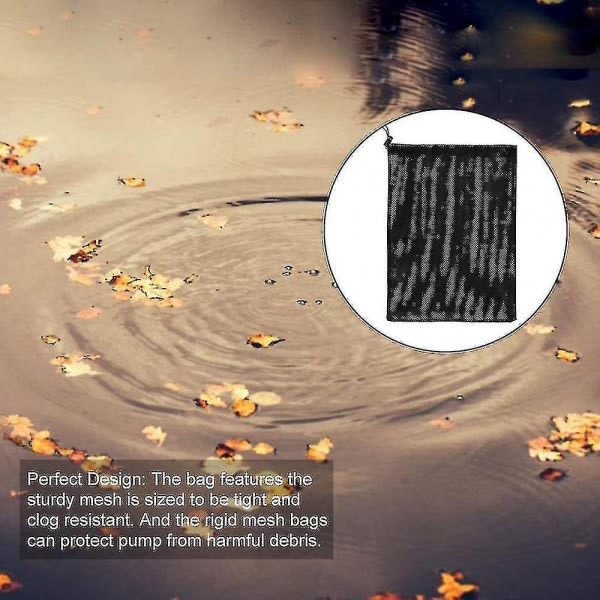-pumpe Barrierepose Mesh Filter Filter Filterpose til akvarium / have / dam