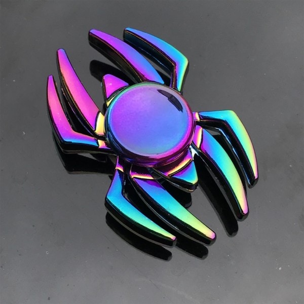 Metalliska Spinnande Toppar Hög Hastighet Rotations Finger Spinner Leksak för Vuxna Barn Fest Favorit Avkoppling Fingertopp Leksak null - F