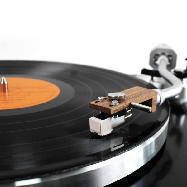 Universal erstatning for LP kirsebærtræ pladespiller Phono Headshell Mount Cartridge med kabler