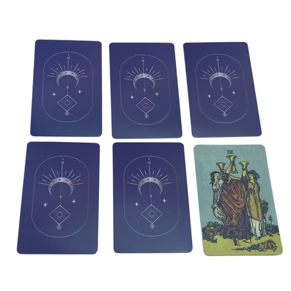 Grenseløs design Tarot-kort skjebne spådom familiefest brettspill A1 one size A1 one size