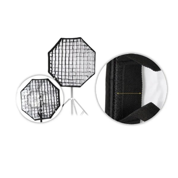 Fotografi Honeycomb til 120cm/47\" Ottekantet Paraply Softbox Studio/Strobe Paraply Softbox