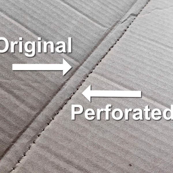 Hullager for papp - Manuelt verktøy i PLA - 3D-printet Gradient