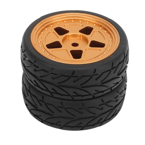 2 stk RC-dekk Hjulfelgsett for ZD Racing 1/16 S16 EX16 RC-bil Oppgraderingsdeler