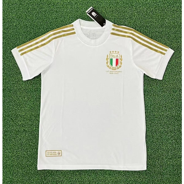 Italien Fotbollströja 2024 - 120-årsjubileumsutgåva, EM-design Italy 120th Anniversary L