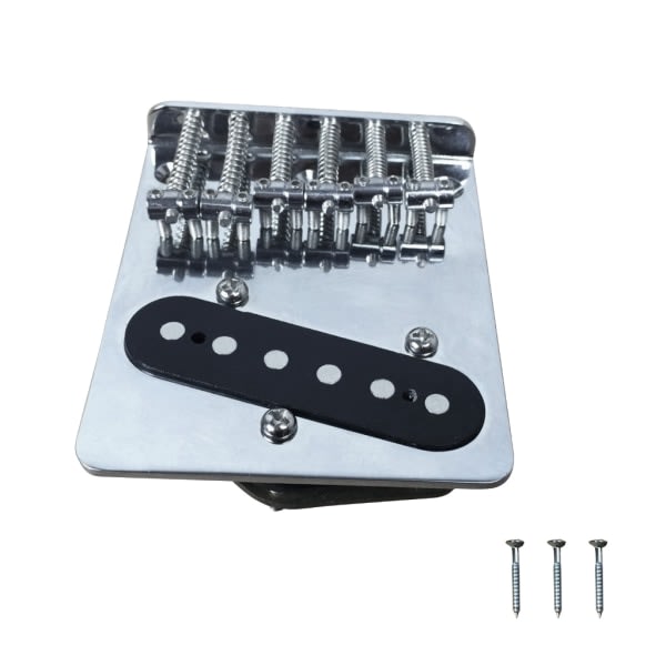 6-strängad gitarrbro sadel bakstycke för gitarr TL elgitarr Tremolo Bridge Standard gitarrtillbehör delar