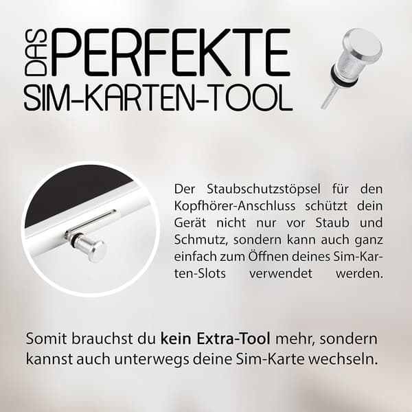 USB-C-støvpropp, beskyttelse for alle USB-C-porter