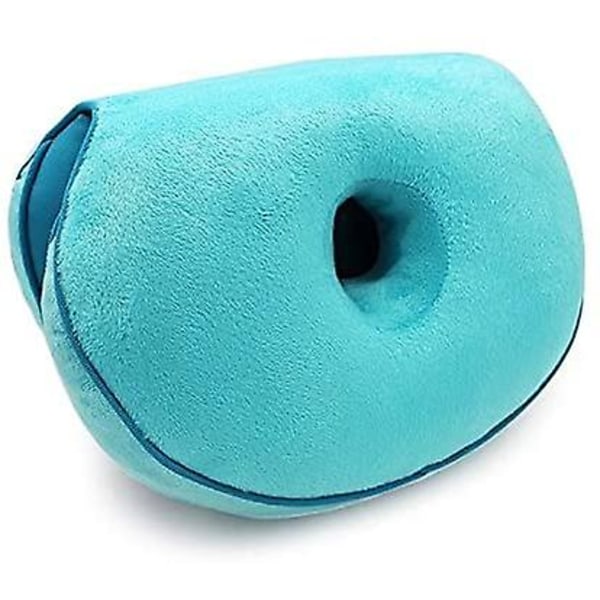 Multifunktionel Comfort Memory Foam Sits Smuk Rumpe Latex Pude - Blå (Blå)