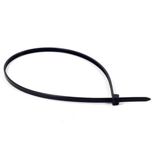 100 st 10 cm Nylon Plast Zip Trim Wrap Kabelslingor Wire Se Black 100st Black 100Pcs