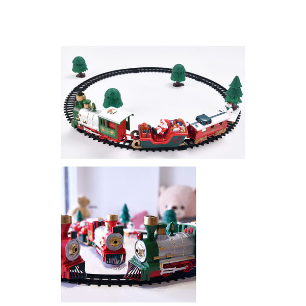 Juletogsett Polar Toy Toddler Elektrisk Fløyte Tra rød En Størrelse red One Size
