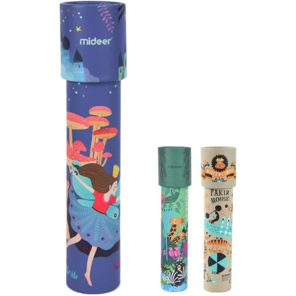 Klassisk kikkert, pedagogisk kikkert leketøy for barn, bursdagsgave for gutter og jenter (Princess Garden)