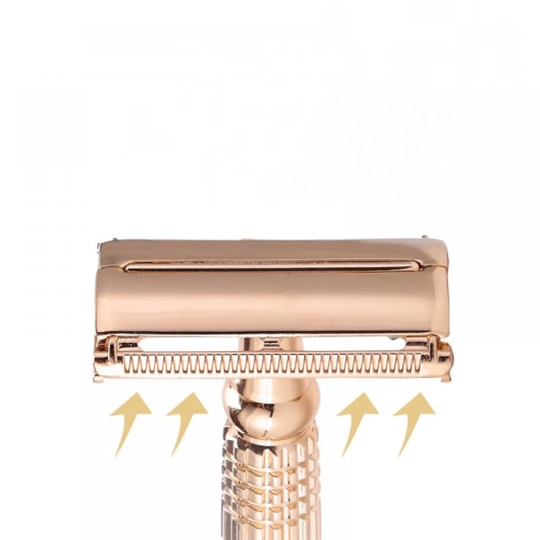 Rose Gold Safety Razor | Sikkerhetsbarberhøvel