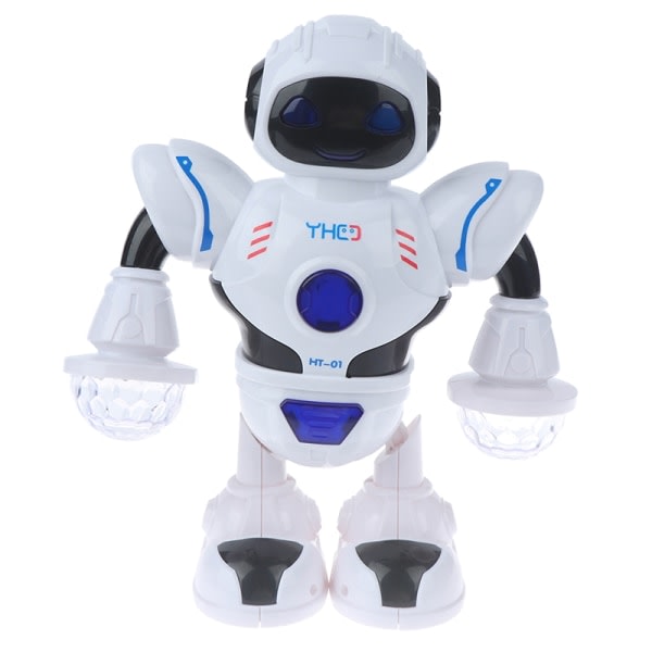 Perfekte leker for gutter Robot Barn Toddler Robot 2 3 4 5 6 7 8 9 år gammel - Perfet Hvit one size