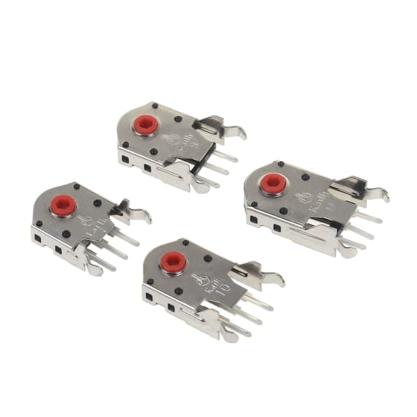 5 st Original Kailh Mus Encoder Mus Dekoder Röd Kärna 9mm/10mm/11mm Mycket Noggrann för Razer Mus 9mm