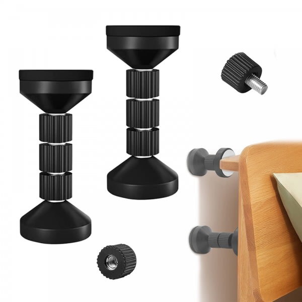 2 sæt Anti-støj Top Seng Enhed Simple Tech Finds Sänggavlar & Footbo