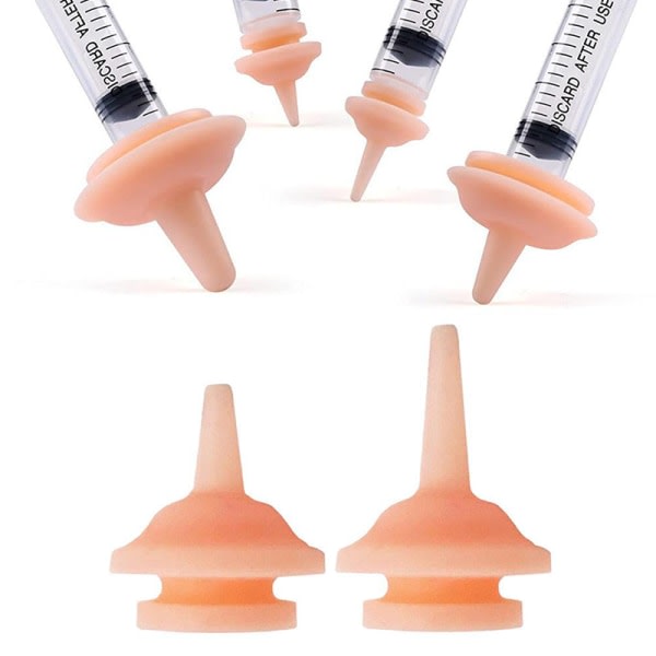 1. Universal kjæledyr fôring Nippel Mini Cat Silikon Matning Pac Farge L Color L