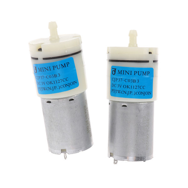 Monitor Luftpumpe DC 3V-6V Mute Silver onesize Silver onesize
