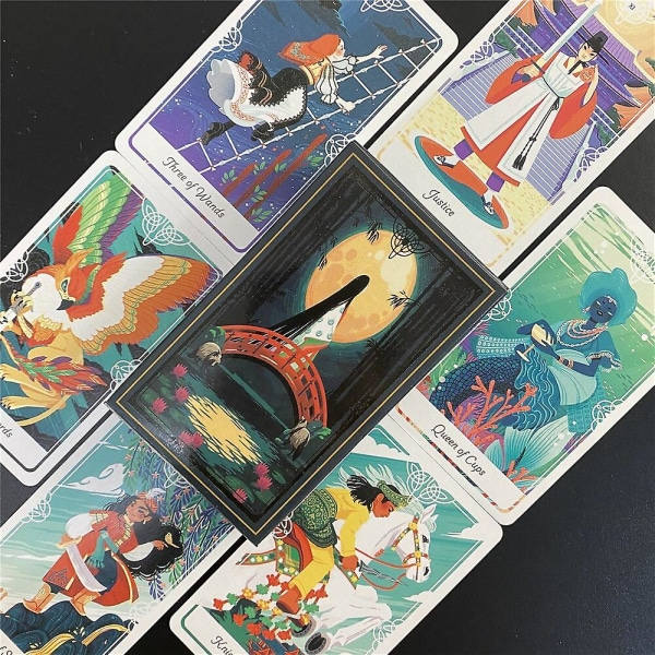 Villains Tarot-pakka ja PDF-opas | Elokuvatarot-pakka Uusi korkealaatuinen korttipeli kohtalon ennustamiseen Tt95 none Tt95 none