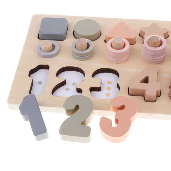 Lajittelulelu Pinottavat Palikat Puzzle Matematiikka Lapsille