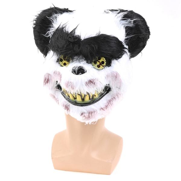 Halloween Mask Blodig Mördare Mask Teddy Bear Plysch Cosplay Ho En Storlek A onesize