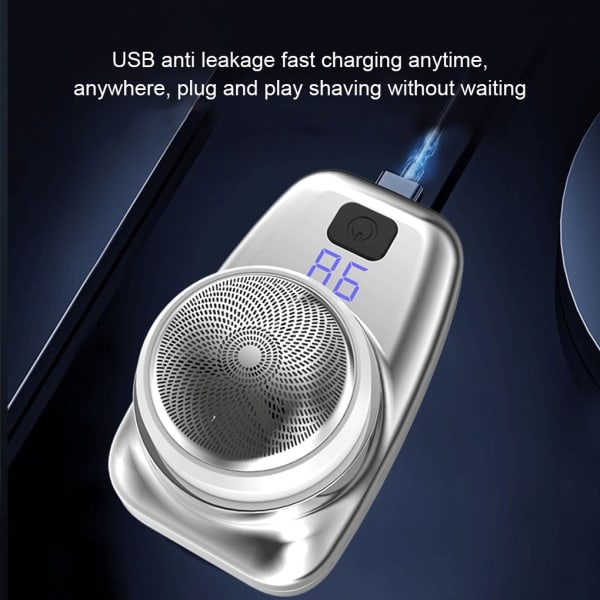 1/3 Elektrisk Rakapparat med Multifunktionsfunktioner Snabbladdning Mini Shaver 1Set mini  Shaver 1Set