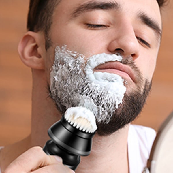 Elektrisk rakapparat för män Elektrisk trimmeri Uppladdningsbar skäggrakhyvel standard standard