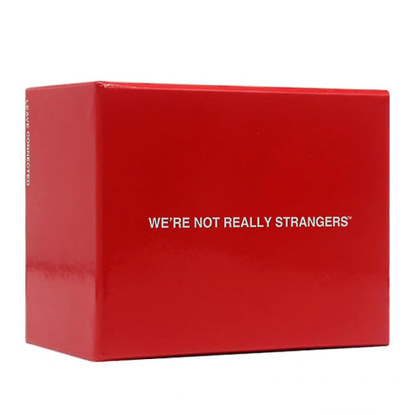 We're Not Really Strangers kortspill - Et interaktivt kortspill for voksne og isbryter null none