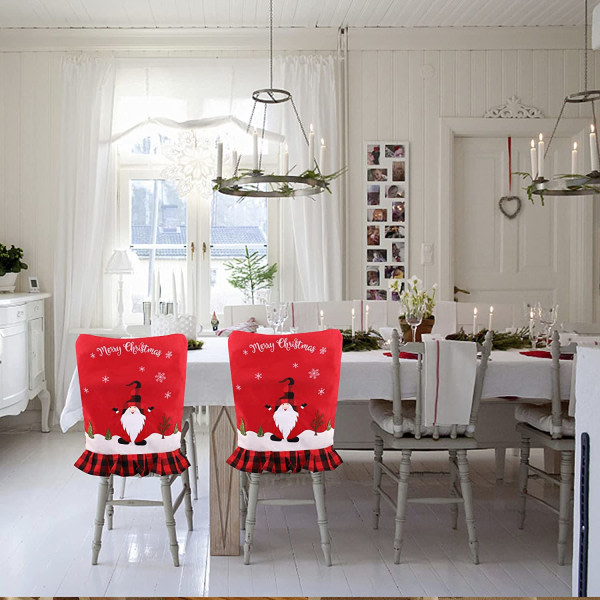 2 julstolsöverdrag