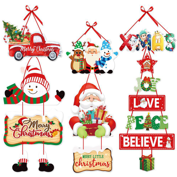 Joulukoristeet Uudenvuoden juhlan riipukset Xmas Tree Hanging C onesize C onesize