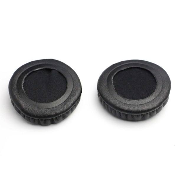 Runda 45-110 mm deksel erstatningssvamp øreputer Universal øreputer Proteinlær hodetelefoner øreputer Øreputer null - 80MM null - 80MM